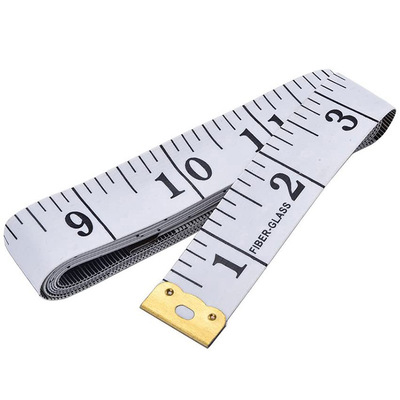 2 Meters Of Tape Soft Fiber Measuring Clothing Tape Tailoring Waist Circumference Height Logo Customized